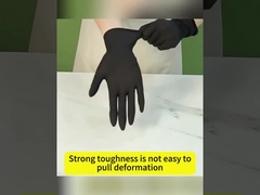 Jednorazowe rękawice nitrylowe Black Diamond Texture bezpudrowe do przemysłu motoryzacyjnego