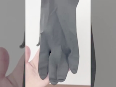 Motoryzacyjne mechaniczne jednorazowe rękawiczki lateksowe Bezpudrowe rękawiczki egzaminacyjne